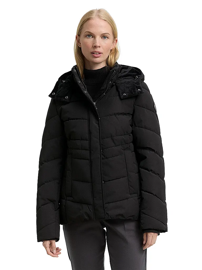 TOM TAILOR | Chaqueta acolchada | Negro