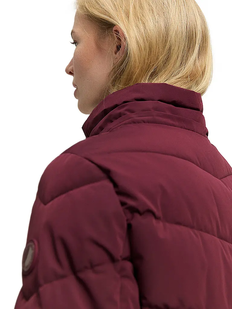 TOM TAILOR | Chaqueta acolchada | Rojo oscuro