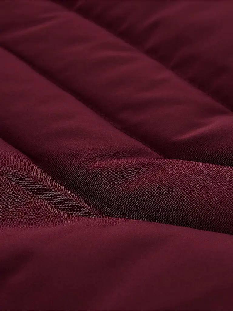 TOM TAILOR | Chaqueta acolchada | Rojo oscuro