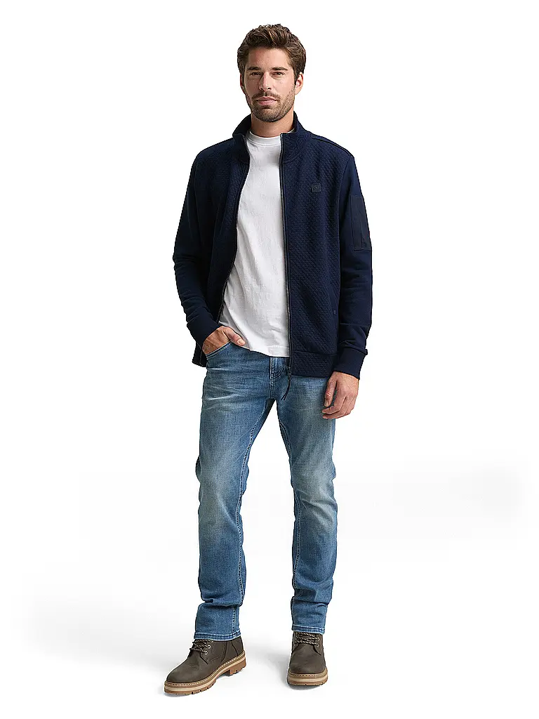 TOM TAILOR | Chaqueta de chándal | Azul