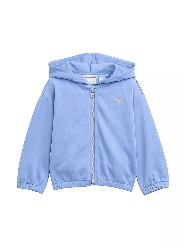 TOM TAILOR | Chaqueta de felpa para niña | Azul claro