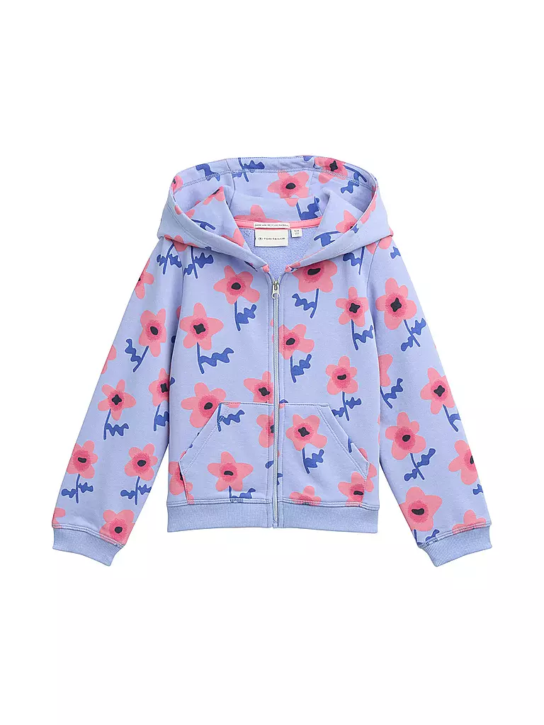 TOM TAILOR | Chaqueta de felpa para niña | Azul claro