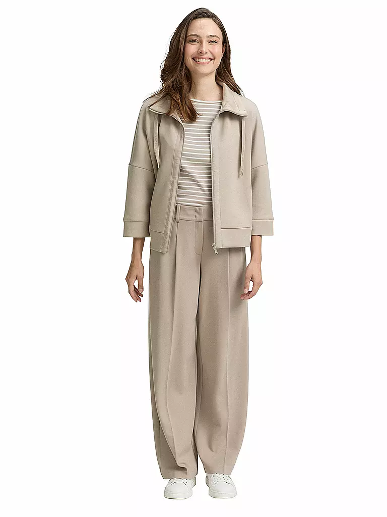 TOM TAILOR | Chaqueta de felpa | Beige