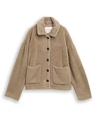 TOM TAILOR | Chaqueta de imitación de piel | Beige