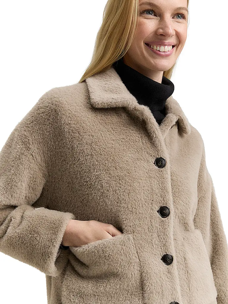 TOM TAILOR | Chaqueta de imitación de piel | 