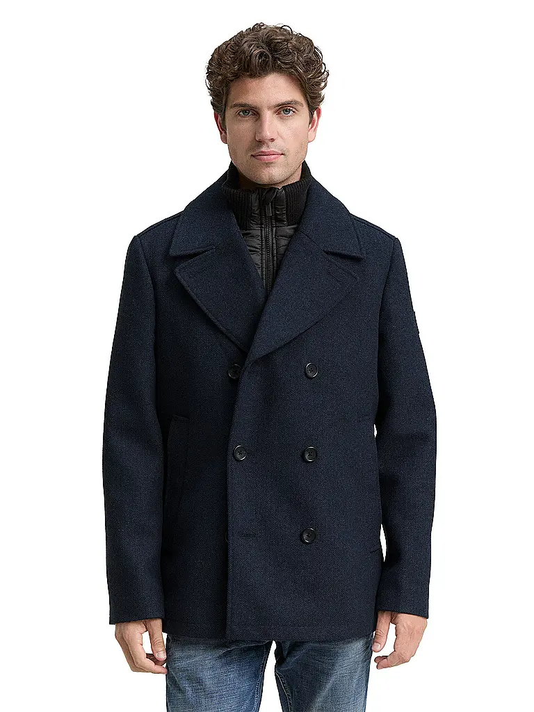TOM TAILOR | Chaqueta de lana 2 en 1 | 