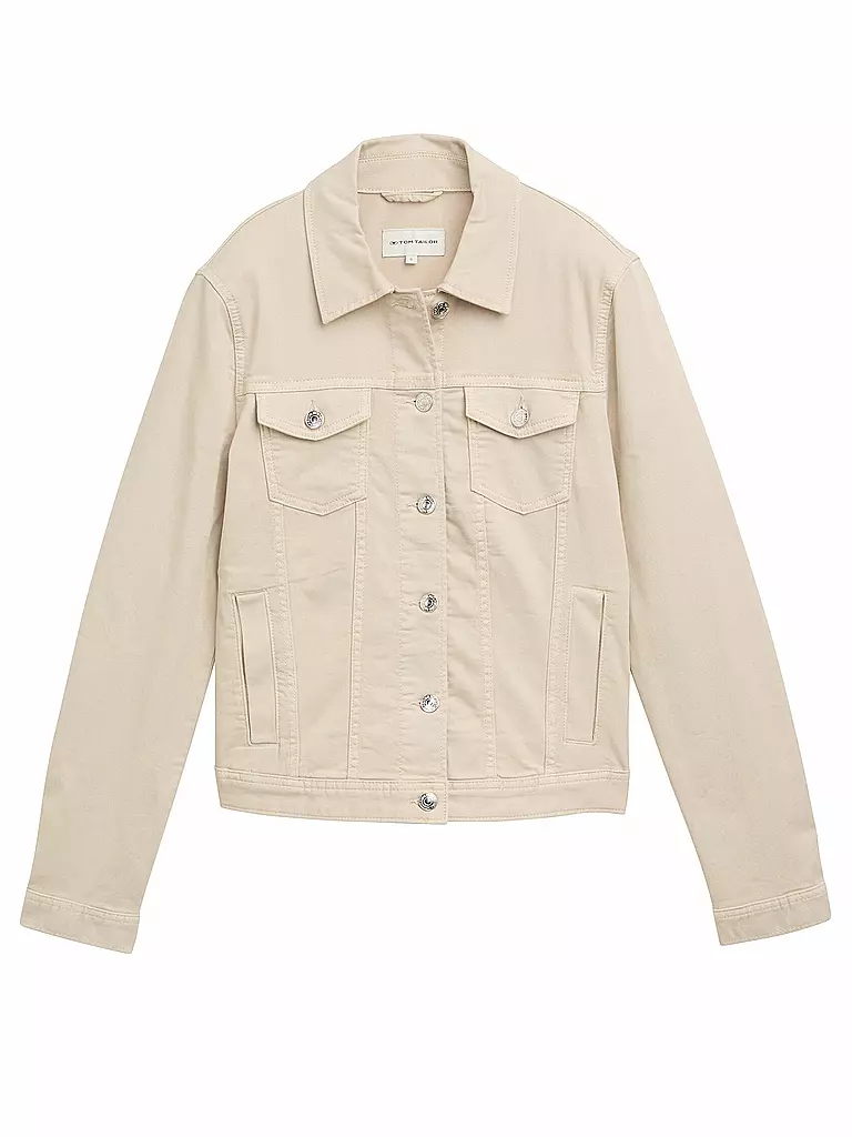 TOM TAILOR | Chaqueta vaquera | Beige