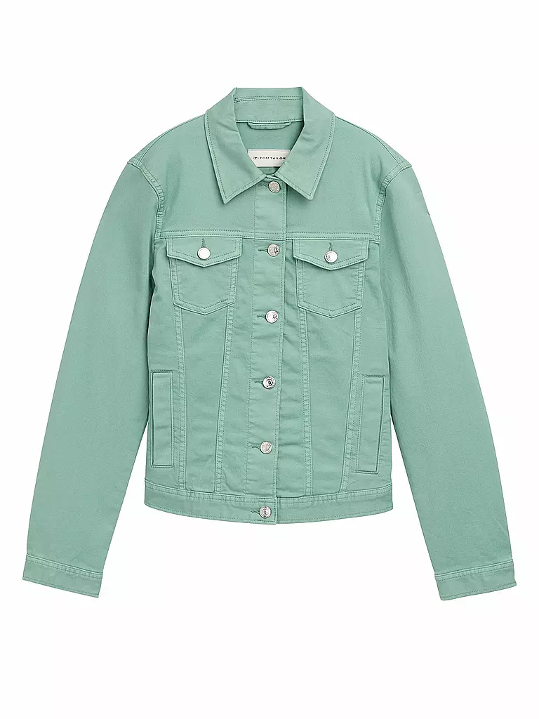 TOM TAILOR | Chaqueta vaquera | Menta