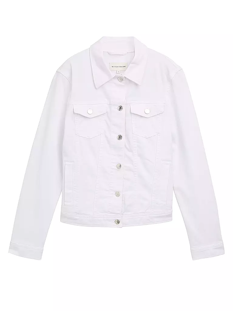 TOM TAILOR | Chaqueta vaquera | Blanco