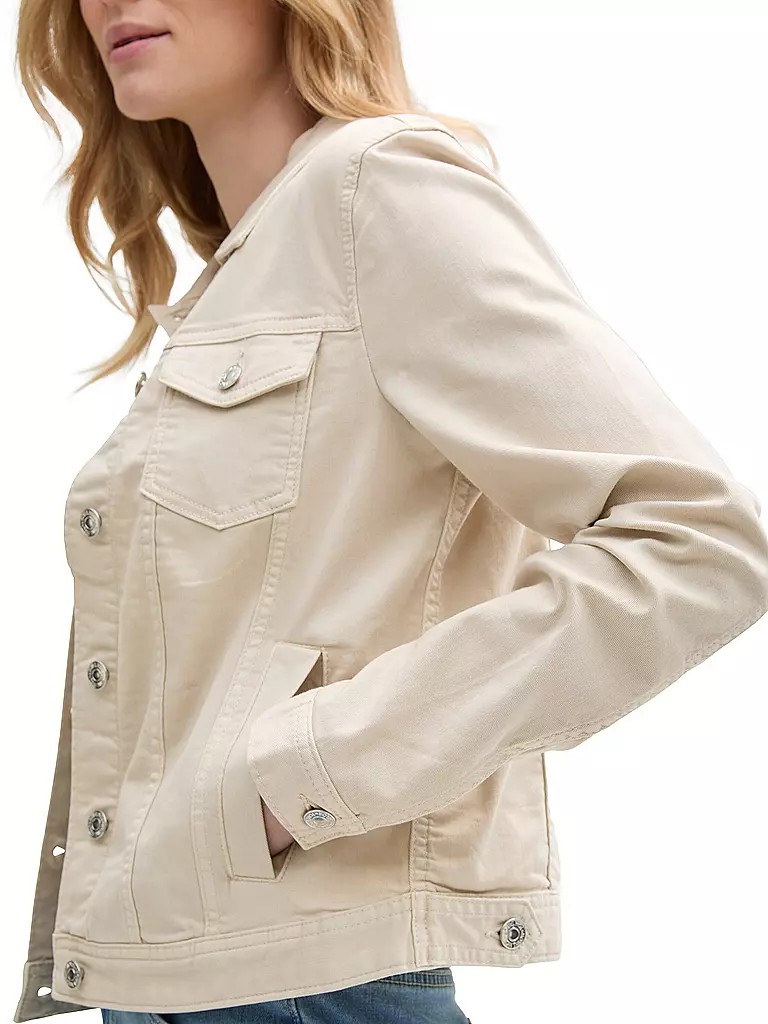 TOM TAILOR | Chaqueta vaquera | Beige