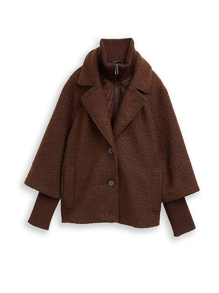 TOM TAILOR | Chaqueta | Marrón