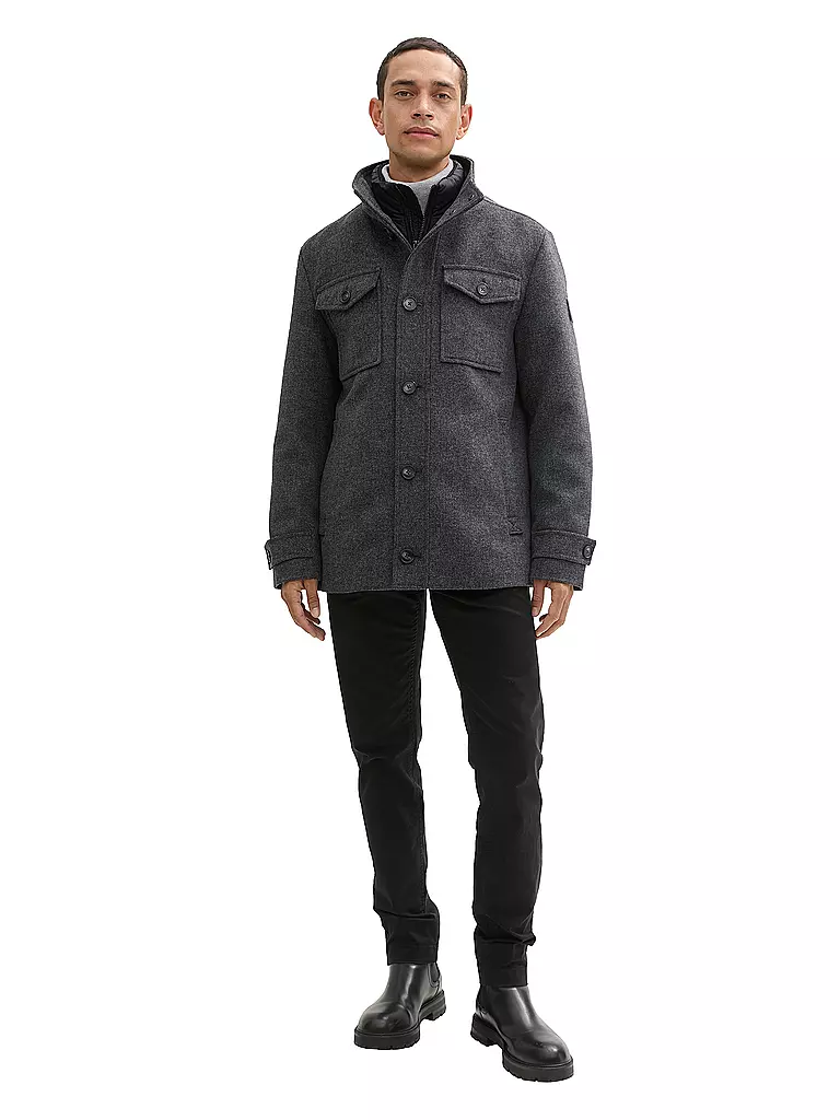 TOM TAILOR | Chaqueta | Gris