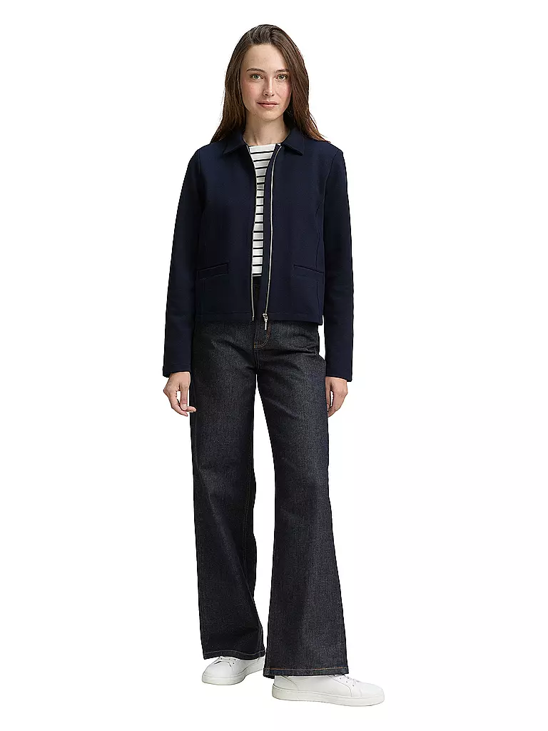 TOM TAILOR | Chaqueta | Azul oscuro