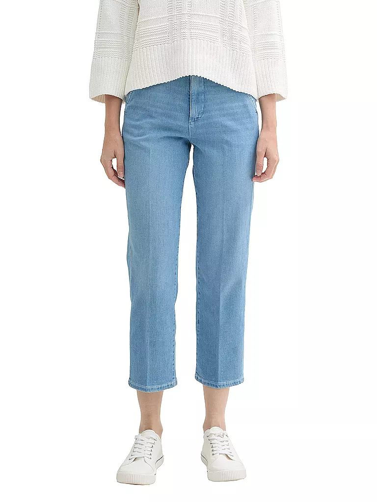 TOM TAILOR | Chino Straight Fit 7/8 | Azul