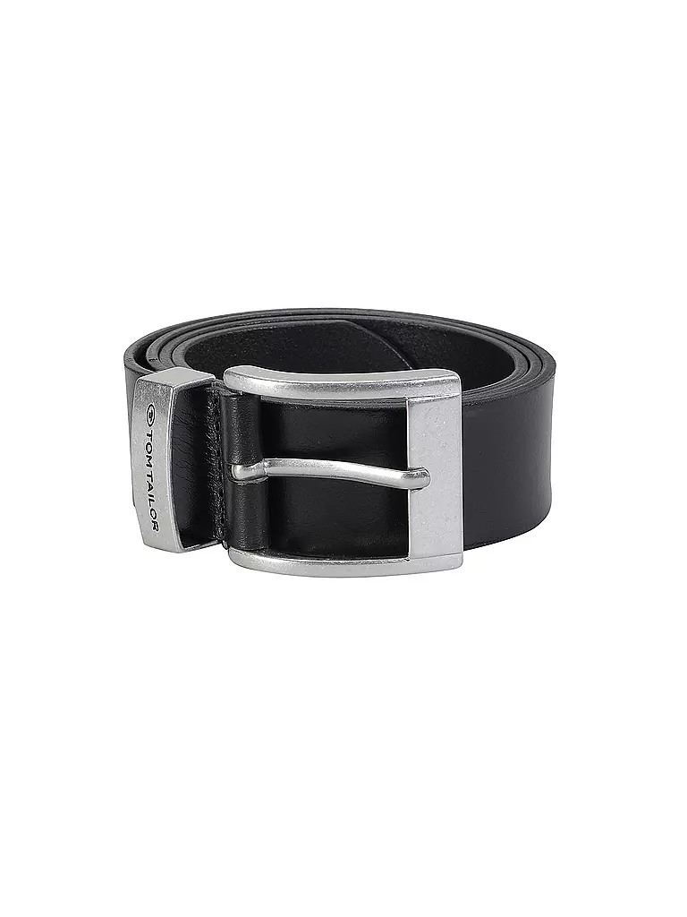 TOM TAILOR | Cinturón de cuero TTTOM | Negro