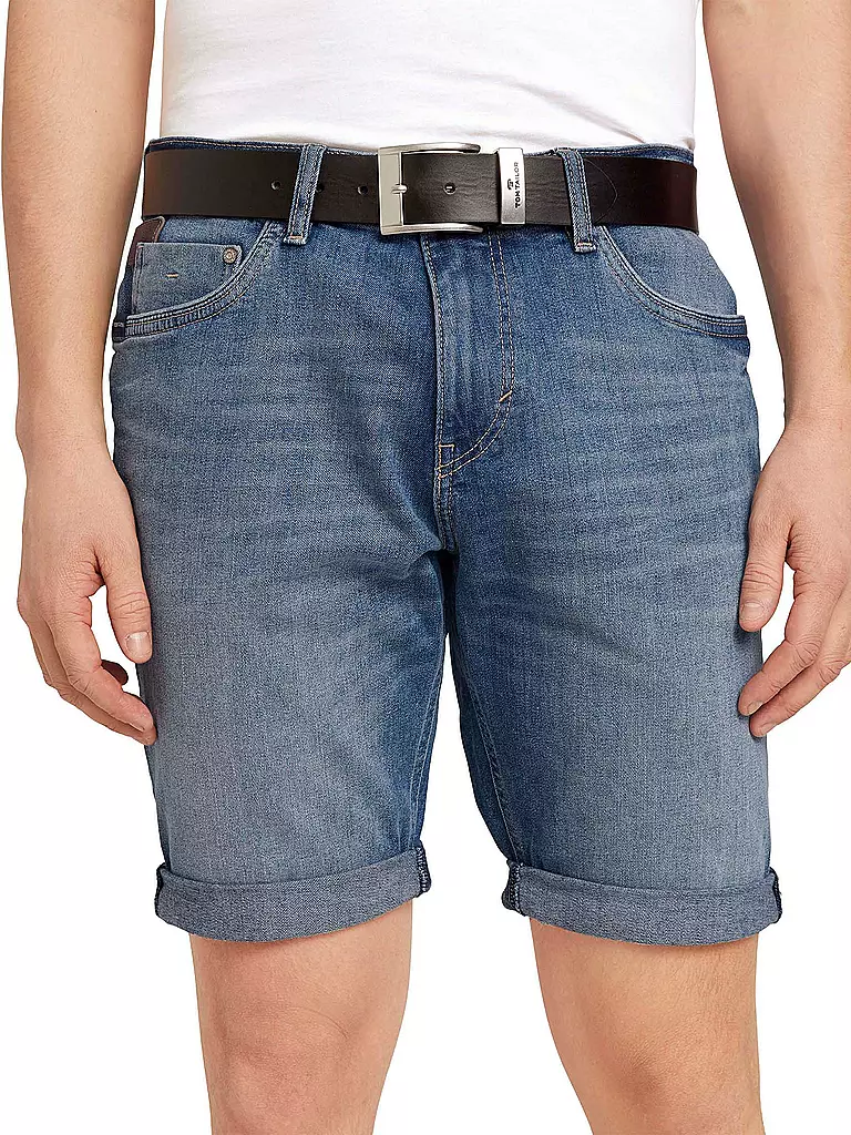 TOM TAILOR | Cinturón de cuero TTTOM | Negro