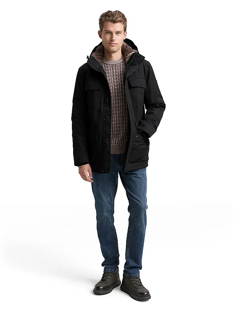 TOM TAILOR | Fieldjacket | Negro