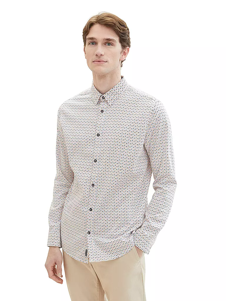 TOM TAILOR | Hemd Fitted | Naranja