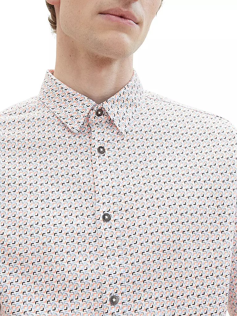 TOM TAILOR | Hemd Fitted | Naranja