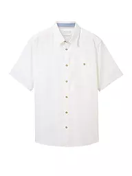 TOM TAILOR | Hemd Regular Fit | Blanco