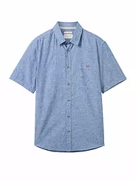 TOM TAILOR | Hemd Regular Fit | Azul