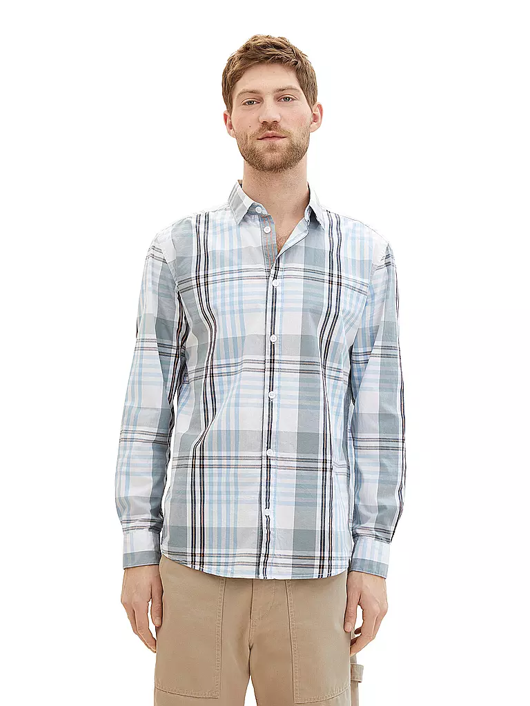 TOM TAILOR | Hemd Regular Fit | Menta