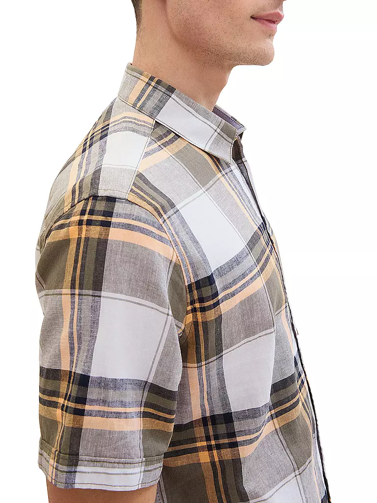 TOM TAILOR | Hemd Regular Fit | Oliva