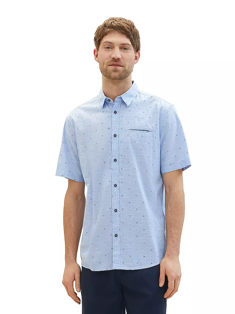 TOM TAILOR | Hemd | Azul claro