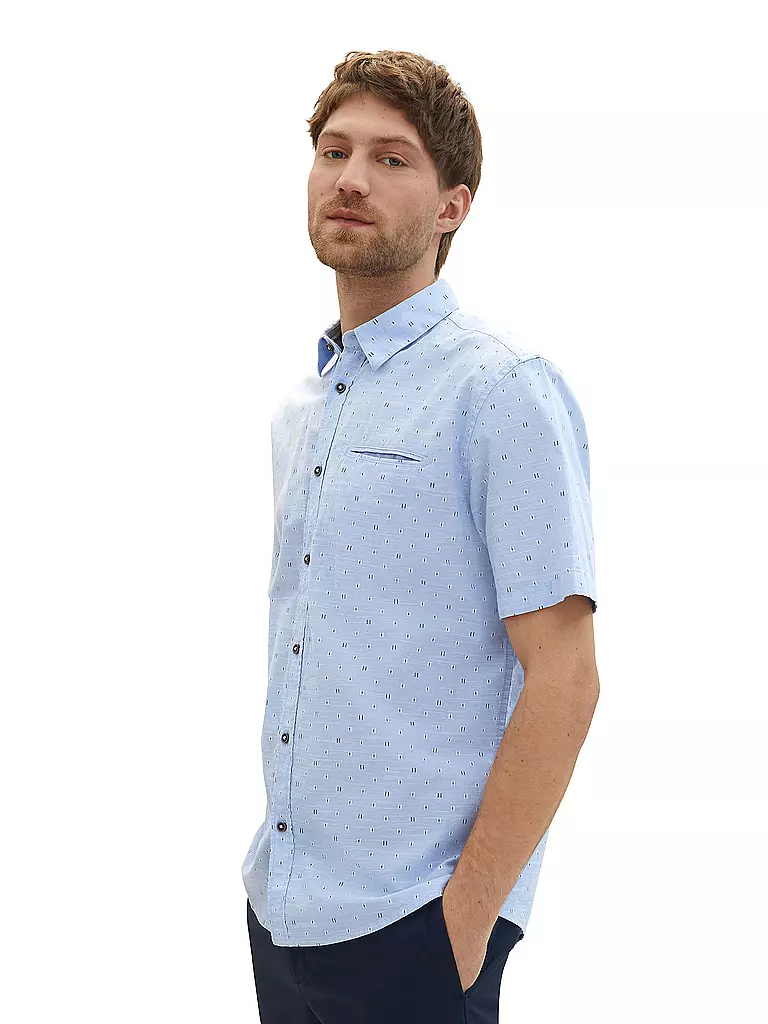 TOM TAILOR | Hemd | Azul claro