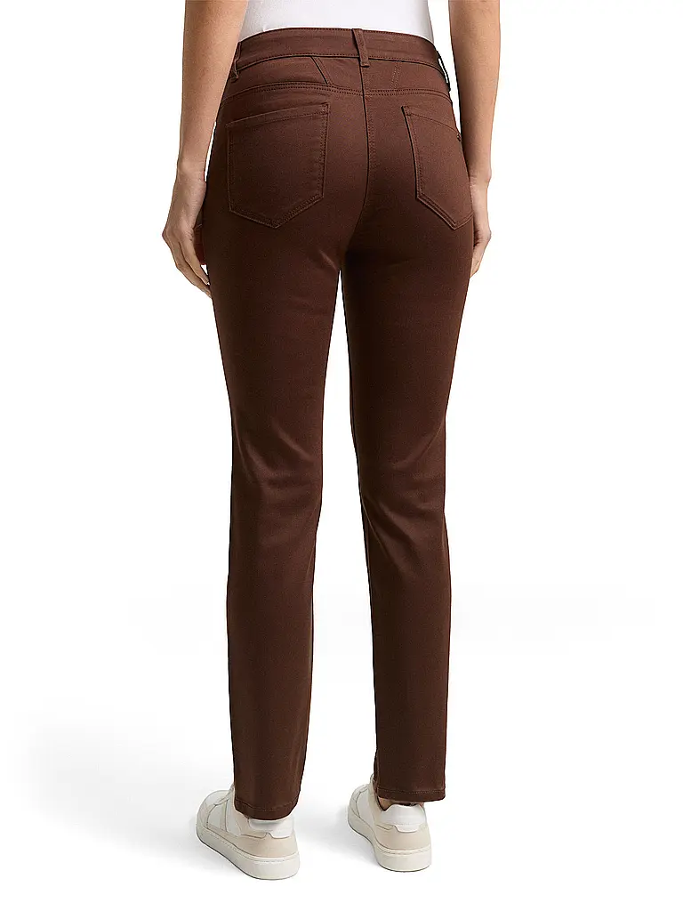 TOM TAILOR | Hose Slim Fit TTEDDA  | Marrón