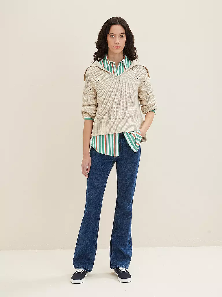 TOM TAILOR | Jeans de corte acampanado KATE | Azul