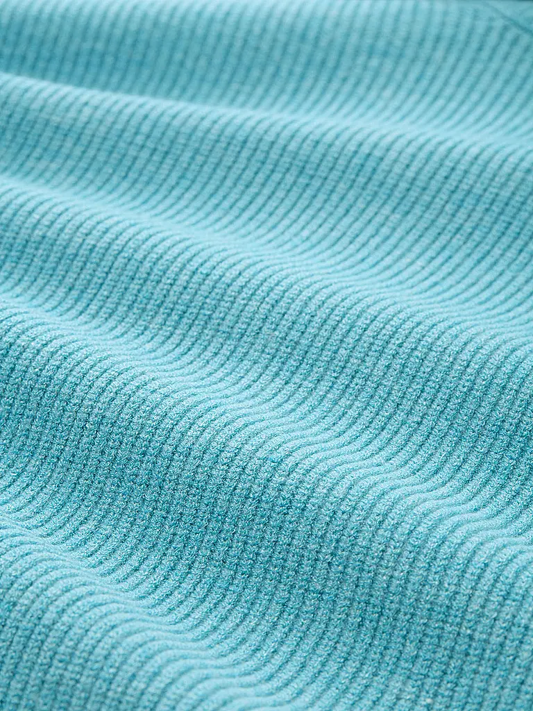 TOM TAILOR | Jersey de cuello alto de corte oversized | Petróleo