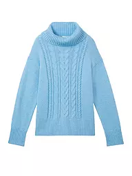 TOM TAILOR | Rollkragenpullover | Azul claro