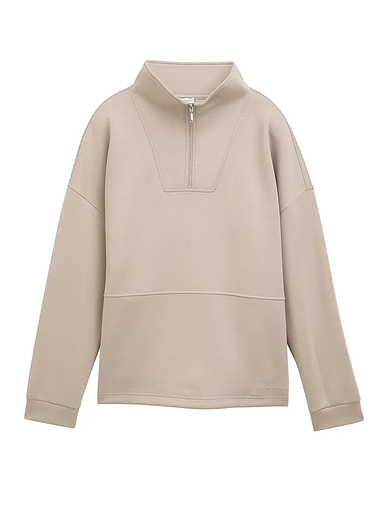 TOM TAILOR | Jersey Troyer | Crema