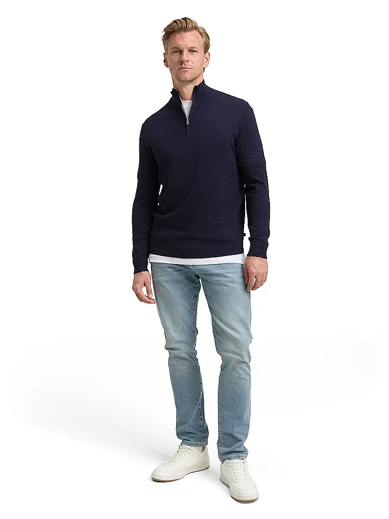 TOM TAILOR | Jersey Troyer | Azul oscuro