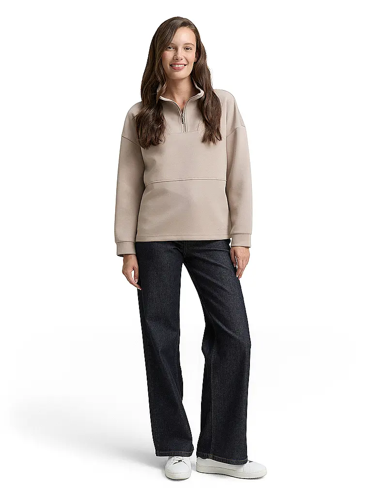 TOM TAILOR | Jersey Troyer | Crema