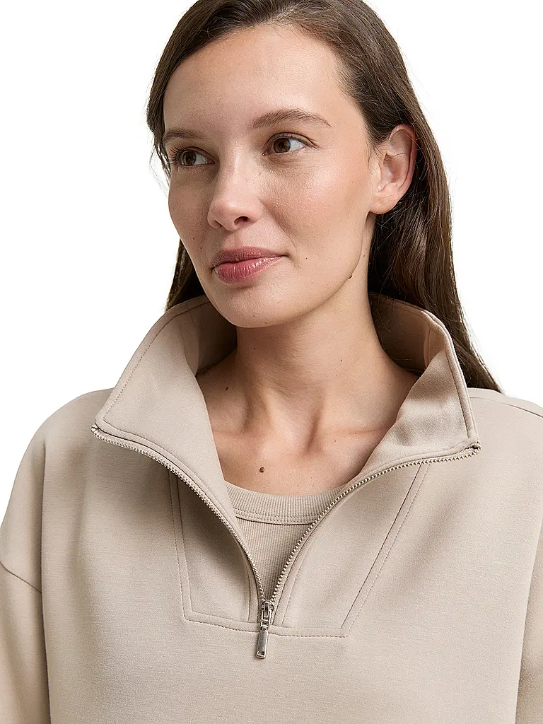 TOM TAILOR | Jersey Troyer | Crema