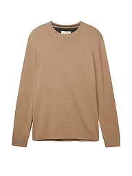 TOM TAILOR | Pullover  | Marrón