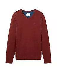 TOM TAILOR | Jersey | Rojo