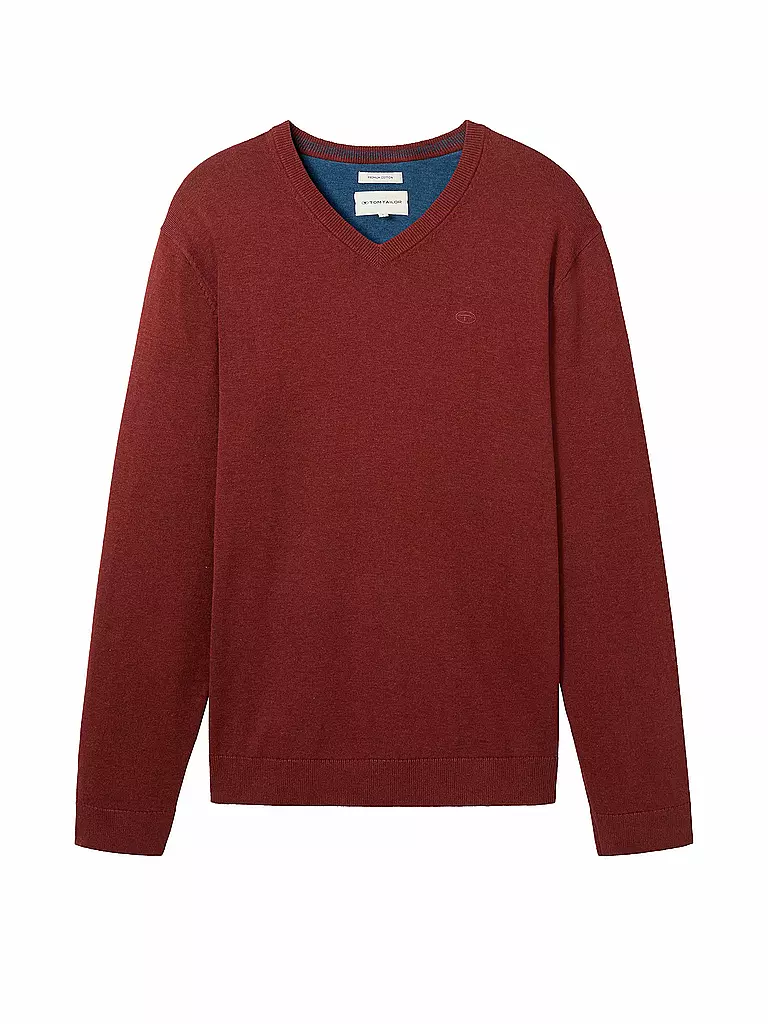 TOM TAILOR | Jersey | Rojo