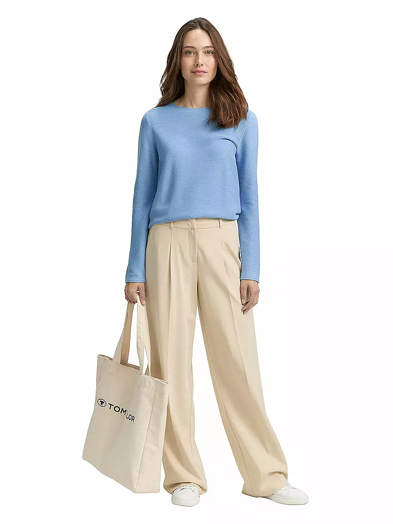 TOM TAILOR | Jersey | blau