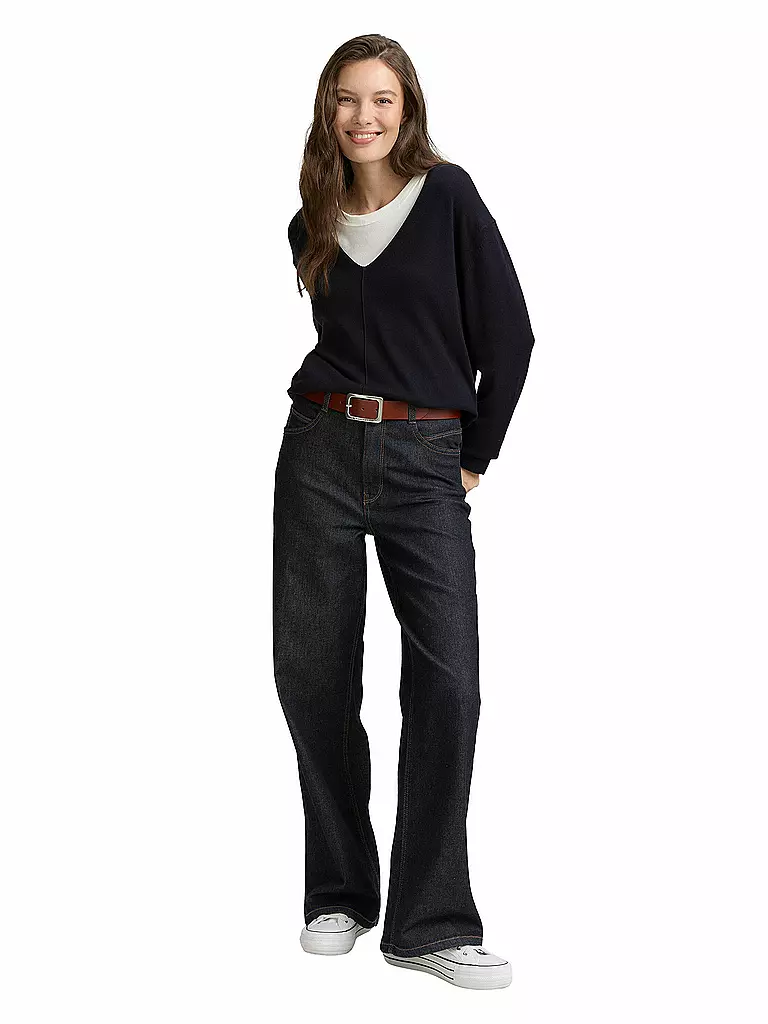 TOM TAILOR | Jersey | Azul oscuro