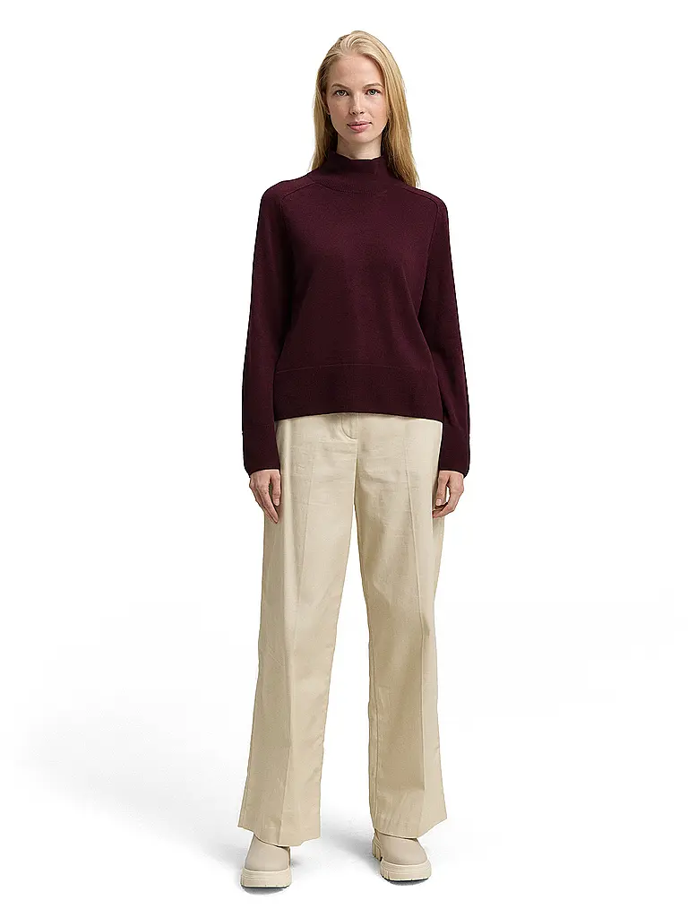 TOM TAILOR | Jersey | Rojo oscuro