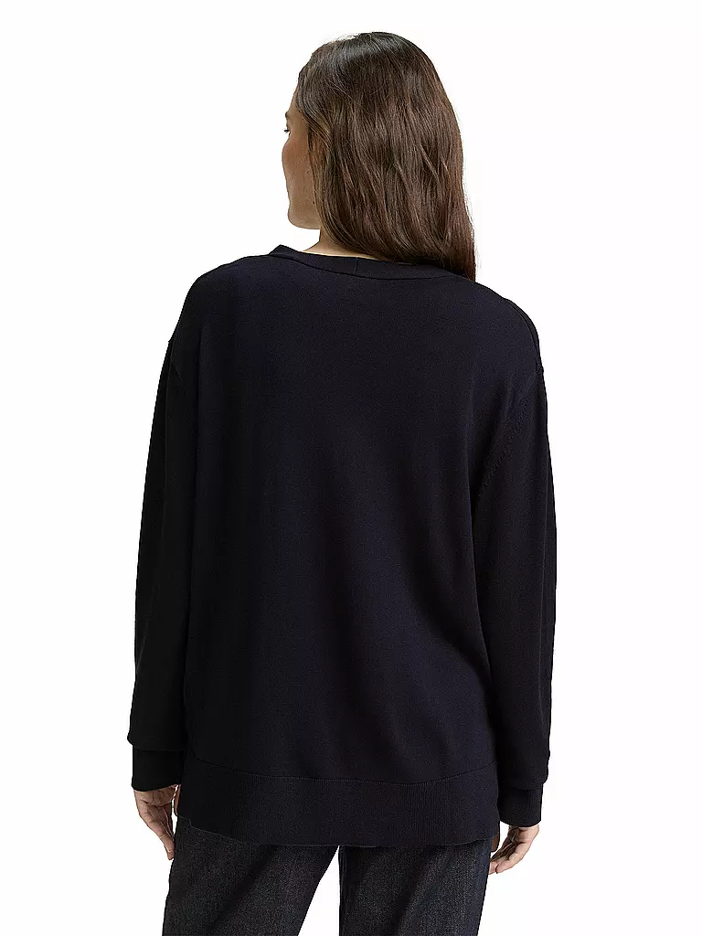 TOM TAILOR | Jersey | Azul oscuro