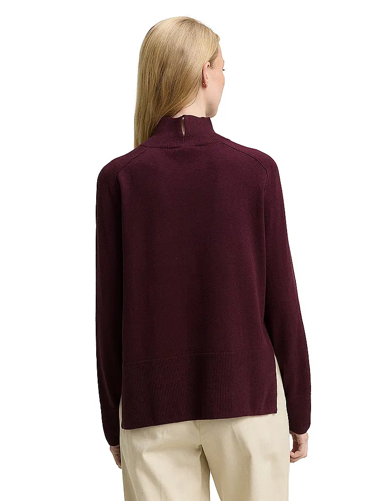 TOM TAILOR | Jersey | Rojo oscuro