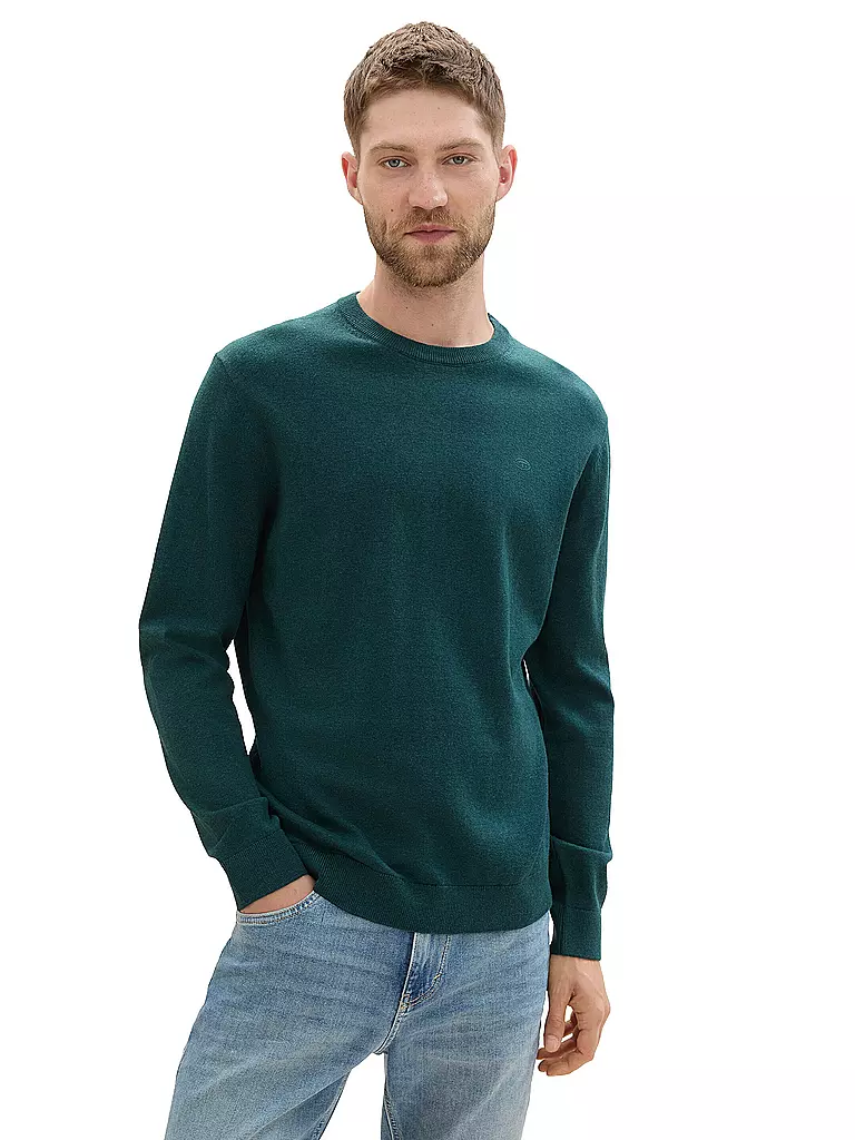 TOM TAILOR | Jersey | Verde oscuro