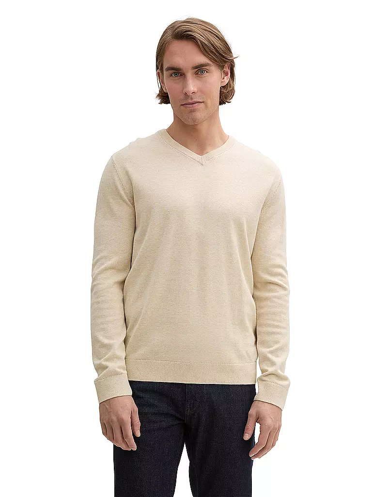 TOM TAILOR | Jersey | Beige