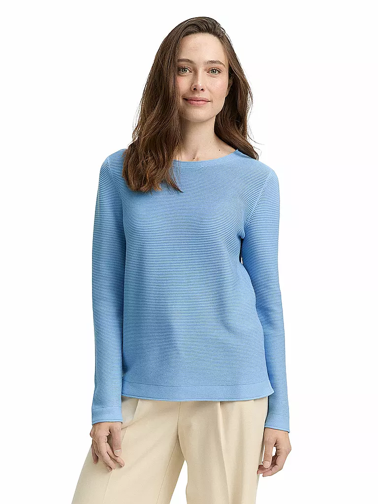TOM TAILOR | Jersey | blau