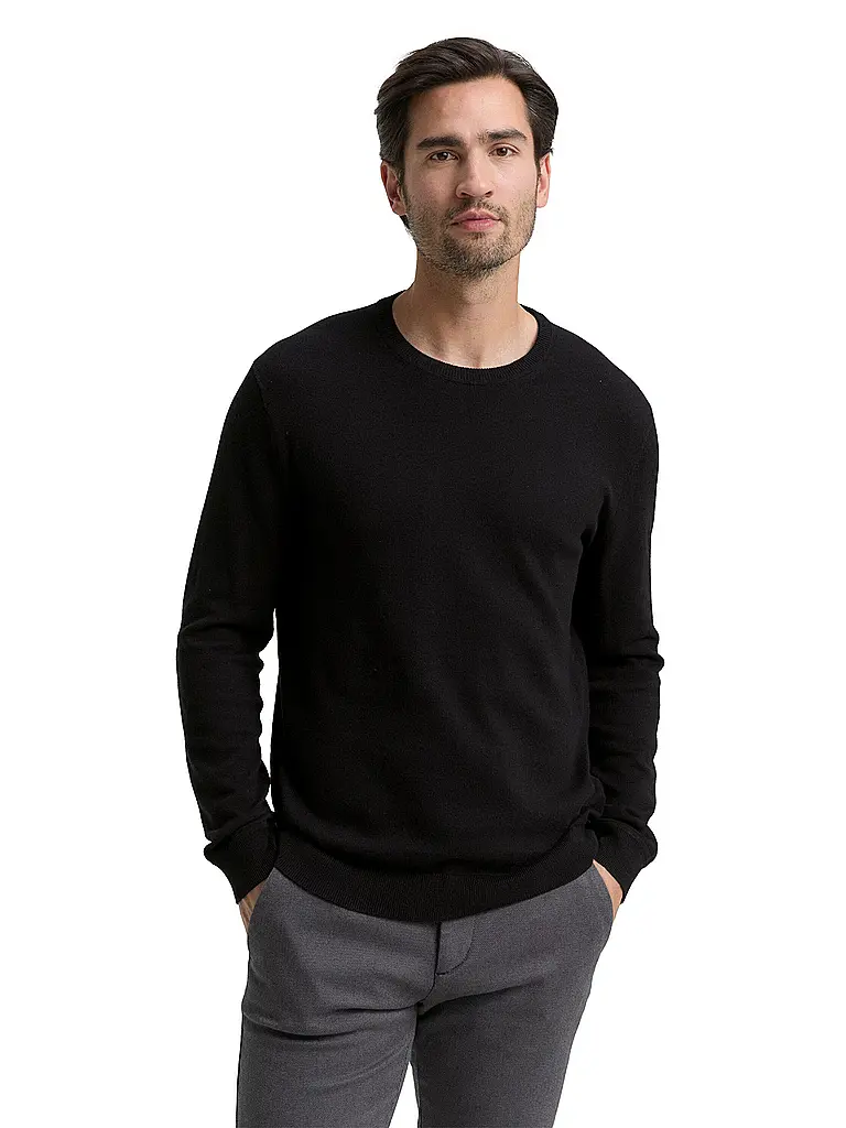 TOM TAILOR | Jersey | Negro