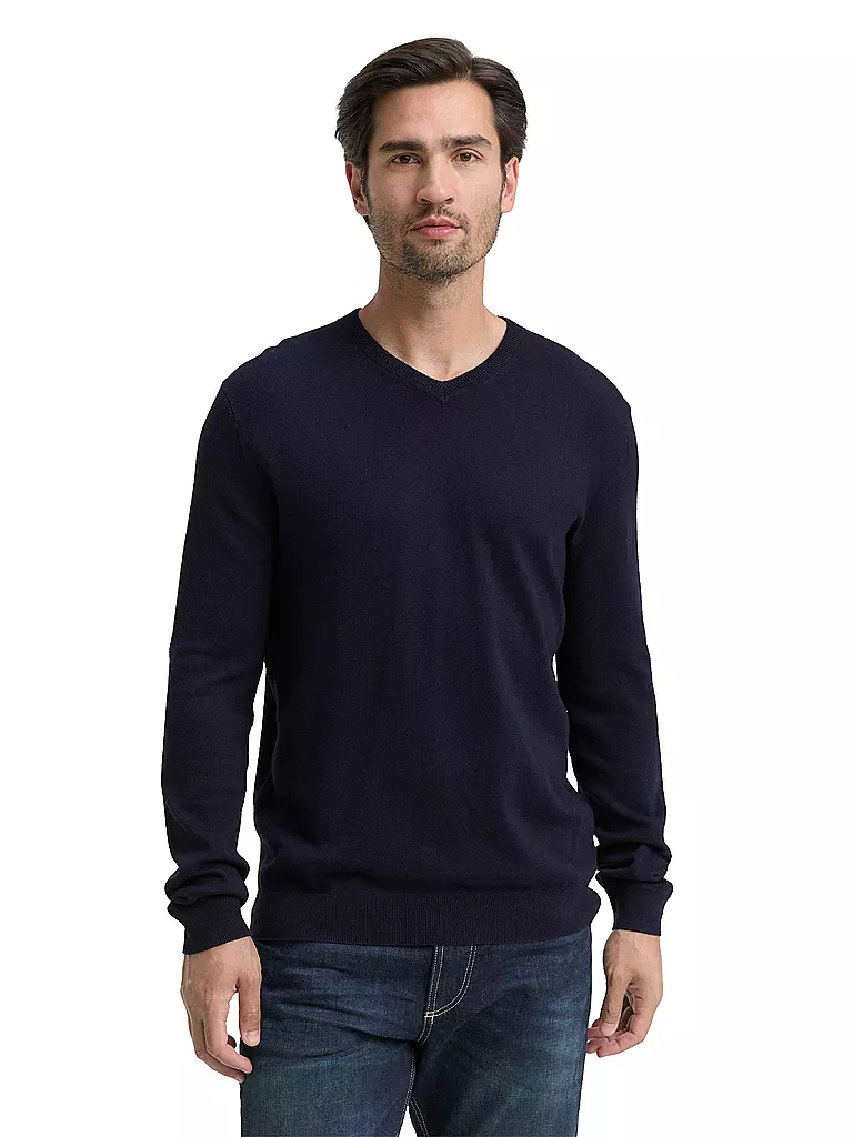 TOM TAILOR | Jersey | Azul oscuro